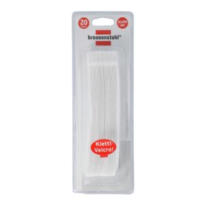 CABLE TIES 200MM HOOK&LOOP TYPE WHITE BR CABLE TIES 200MM HOOK&LOOP TYPE WHITE BR